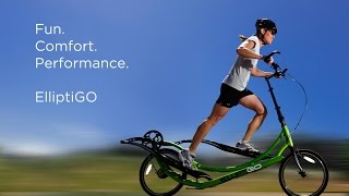 Fun, Comfort, Performance, Low Impact - ElliptiGO Elliptical Bike