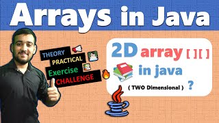 Two-Dimensional Array in Java with example program | Coding Wallah