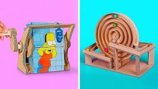 2 Funny Crafts from Cardboard for Kids
