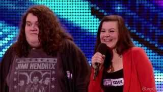 Jonathan and Charlotte - Opera Duo @ Britain's Got Talent 2012 Auditions