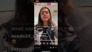 Malu Trevejo has a meltdown