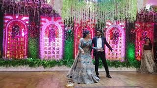 Beautiful couple dance performance #radhe radhe #Makhna song #Drive #Bollywood Dance #Wedding Choreo