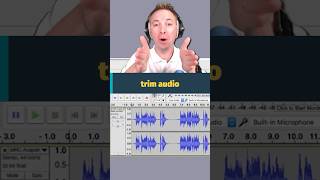 Trim Audio Inside Audacity - Beginner Tutorial #podcast #audacity