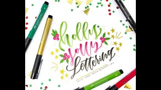 Online Class: HOLLY JOLLY - Brush Lettering | Michaels