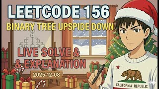 Leetcode 156 Binary Tree Upside Down | The Cleanest Recursive Solution Explained