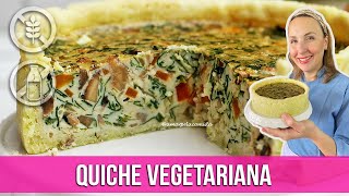 QUICHE SEM GLÚTEN SEM LACTOSE