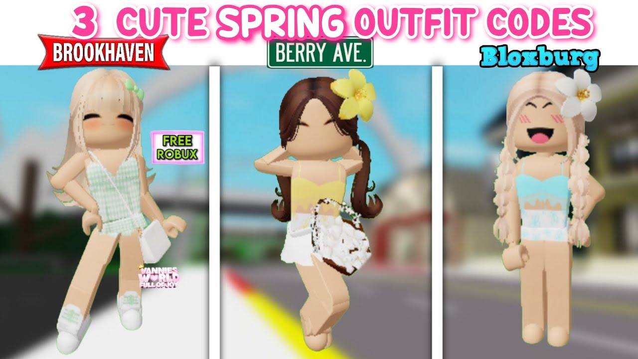 Cute Roblox Avatars Brookhaven Outfit Ideas At Julian Lentini Blog
