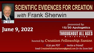 Scientific Evidence for Creation with Frank Sherwin