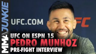 Pedro Munhoz: Frankie Edgar a 'living legend' | UFC on ESPN 15 pre-fight interview