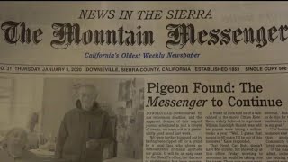 Mt Messenger Newspaper Saved