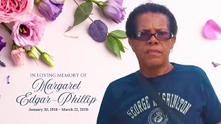 In loving memory of Margaret Edgar-Phillip