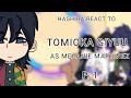 Hashira react to Giyu Tomioka as Melanie Martinez | First video | Demon Slayer x Music | P. 1