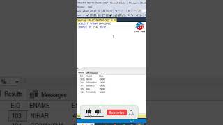How to do Sort by Column in SQL Server | SQL Tutorial in Telugu