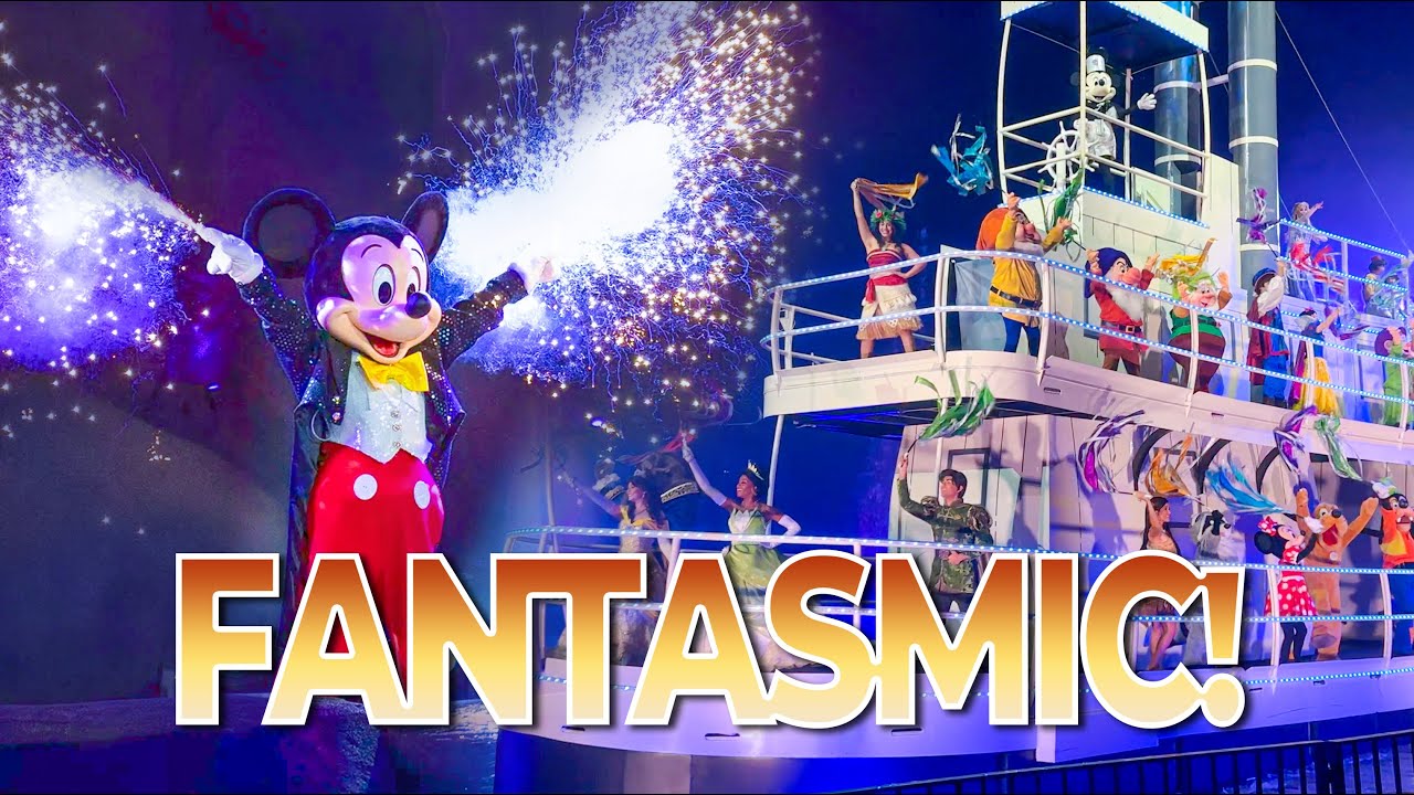 Fantasmic Full Show [4K] Multi Angle- Disney's Hollywood Studios Walt ...