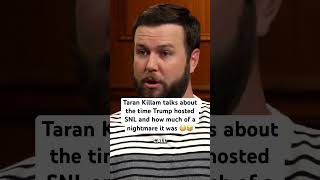 Taran Killam tells the story of Trump hosting SNL #snl #trump #tarankillam #democrats