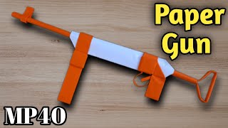 How To Make a Paper Gun MP40 | Paper Gun Easy