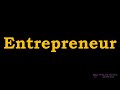 Entrepreneur - Meaning, Pronunciation, Examples | How to pronounce Entrepreneur in American English