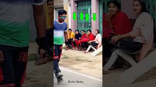 Sketing shoes  😲😲🔥🔥 &ii girl reaction #stunt #viral #video #2023short