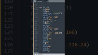 How can you draw Doraemon with Python? Really 🤔 #shorts