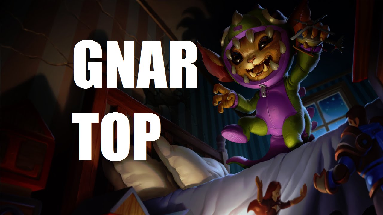 League Of Legends - Gnar Top - Full Game Commentary - YouTube