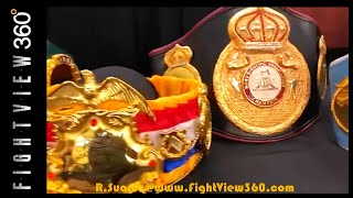 CECILIA BRAEKHUS & CLARESSA SHIELDS WOMEN'S BOXING BELTS ON DISPLAY!