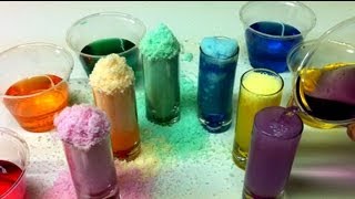 Rainbow Instant Snow Polymer Experiment ~ Incredible Science