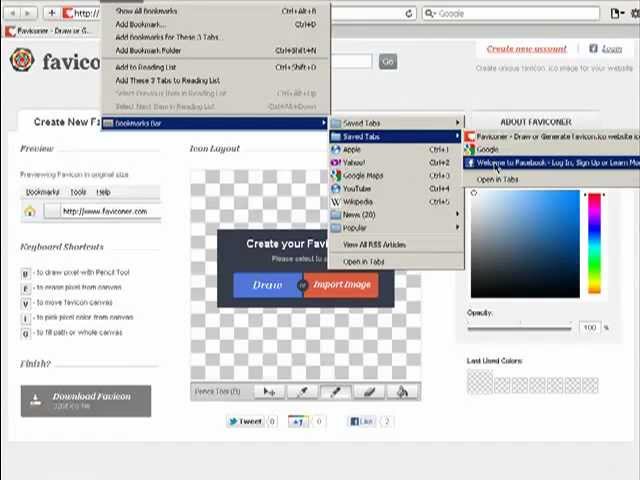 Favicon.ico Tutorial (lowest quality)’ Favicon.ico Tutorial (lowest quality)