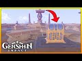 How To Solve Puzzle On Top The Mausoleum Of King Deshret Luxurious Chest【Genshin Impact】