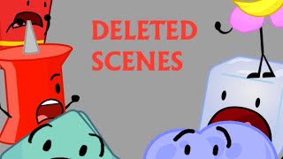 Every single DELETED SCENE in BFDI HISTORY!!