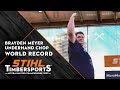 Underhand Chop World Record // STIHL TIMBERSPORTS® Australian Pro Championship 2022