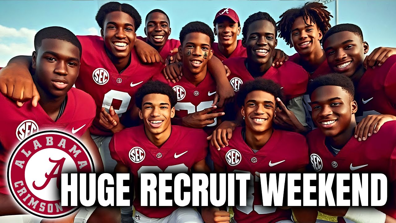 Alabama S Biggest Recruiting Weekend Of The Summer Updates Youtube