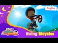 Riding Bicycles | 30 Days Ramadan | Omar & Hana English