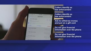Warning from Cumberland County Sheriff's Office about phone scam