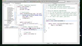 6.8 - APCS Java - Inheritance and Constructors