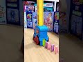 Domino train toy with lights and music | awesome domino blocks train