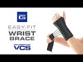 Neo G Easy-Fit Wrist Brace // How to Apply Guide