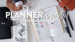 PLANNER CHAT: My Hobonichi Weeks.....a journey LOL