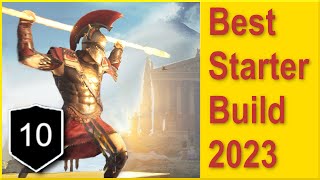Assassins Creed Odyssey - Best Starter Build 2023 - One Shot Everyone at Level 10 - Best Early Build