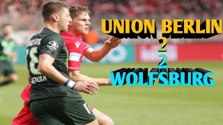Union berlin vs Wolfsburg 2-2 bundesliga 2020