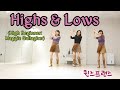 Highs & Lows Line Dance (High Beginner: Maggie Gallagher) - Demo