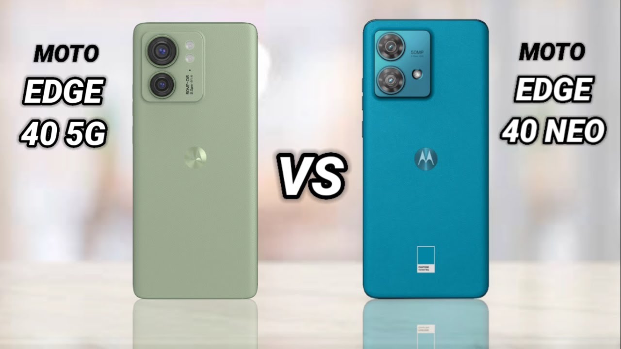 Motorola Edge 40 Vs Motorola Edge 40 Neo - YouTube