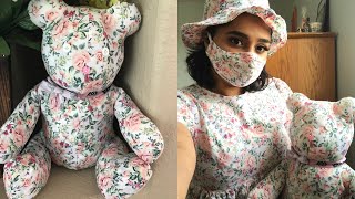 Eco-Friendly Teddy Bear Tutorial | Simplicity 9524 | Beginner Sewing Project