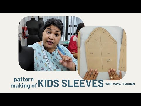 Kids Sleeves Pattern Making Youtube