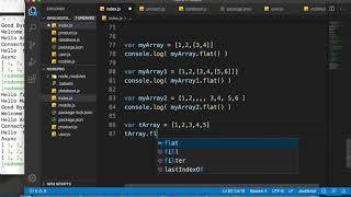 77 JavaScript ES10 | flat & flatMap method