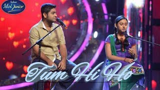 Arijit Singh & Debanjana Live at Indian Idol Junior | Tum Hi Ho | Soulful Performance | Studio HD |