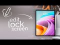 How to Edit iPad Lock Screen (tutorial)