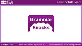 Grammar Snacks: Present perfect simple and continuous