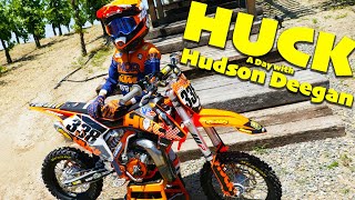 HUCK! What it's like to be in Hudson Deegan's shoes for a day! - Dirt Bike Magazine