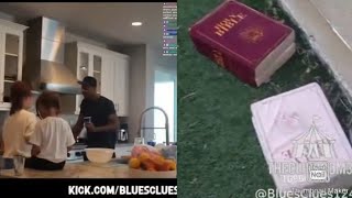 Blueface Questions Why Nevaeh Got Jealous & Gave Chrisean Rock Bible Pillows To His Dog!