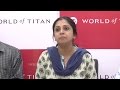 Suparna Mitra At Re-launch Of Titan Store - Hybiz.tv